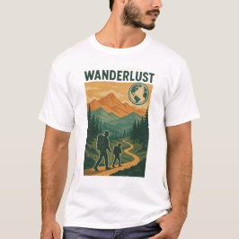 Yellowstone Nationalpark - Wanderlust Wandern T-Shirt