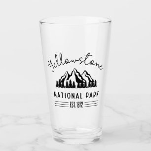 Yellowstone Nationalpark Wandern Camping Glas