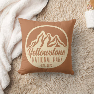 Yellowstone Nationalpark Wandern Camping Kissen