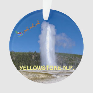 Yellowstone Nationalpark Weihnachtsschmuck Ornament
