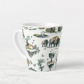 Yellowstone Nationalpark Wildlife Patches Milchtasse (Linke Ecke)