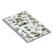 Yellowstone Nationalpark Wildlife Patches Notizblock (Rechte Seite)