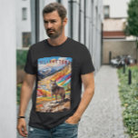 Yellowstone Nationalpark Wolf Mountains T-Shirt<br><div class="desc">Dieser Vintage Design-T - Shirt mit Yellowstone US National Park Wolf, Mountains zusammen mit Adventure sieht phantastisch aus. Es ist absolut ein brillantes Bekleidungsdesign für diejenigen, die sich für Outdoor-Camping, Camper, Wanderer, Wandern, Straßenfahrt, Familienausflug, Sommerausflug. Dies ist ein perfekter T - Shirt für die Planung von National Parks Road Trip....</div>