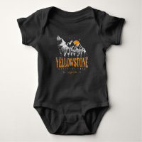 Yellowstone Nationalpark Wolf Mountains Vintage