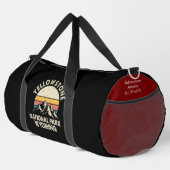 Yellowstone Nationalpark Wonders Duffle Bag (Rechte Ecke)