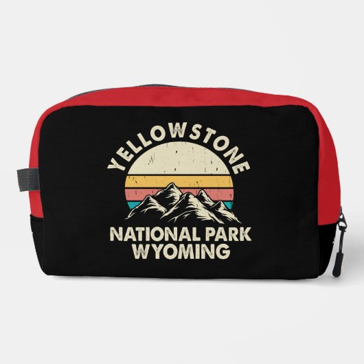 Yellowstone Nationalpark Wonders Waschbeutel (Vorderseite)