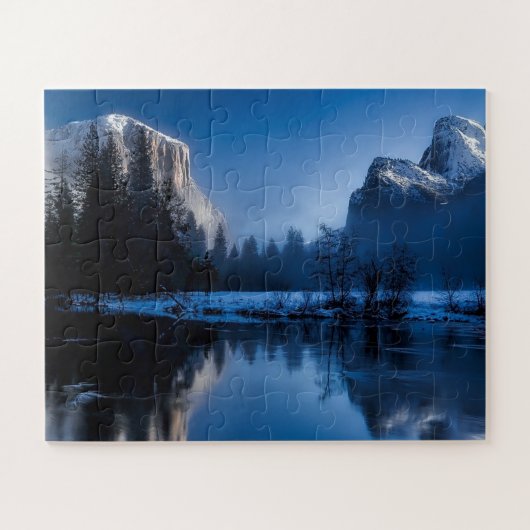 Yellowstone Nationalpark Wunderschöne Landschaft Puzzle (Horizontal)