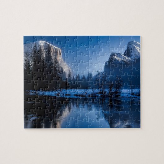 Yellowstone Nationalpark Wunderschöne Landschaft Puzzle (Horizontal)