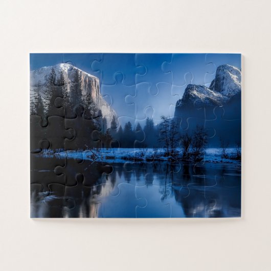 Yellowstone Nationalpark Wunderschöne Landschaft Puzzle (Horizontal)