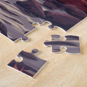 Yellowstone Nationalpark Wyoming Bison Geyser Puzzle (Seite)