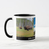 Yellowstone Nationalpark, Wyoming - Designer Tasse (Links)