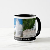 Yellowstone Nationalpark, Wyoming - Designer Tasse (VorderseiteRechts)