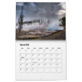 Yellowstone Nationalpark-Wyoming-Kalender Kalender (Mär 2026)