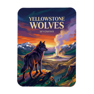Yellowstone-Nationalpark Wyoming Magnet