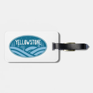 Yellowstone Nationalpark Wyoming Montana Außenbere Gepäckanhänger