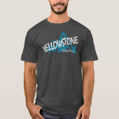 Yellowstone Nationalpark Wyoming Montana T-Shirt (Vorderseite)