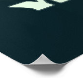 Yellowstone Nationalpark Wyoming Mountains Retro Poster (Ecke)