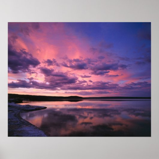 Yellowstone Nationalpark, Wyoming. USA. Poster (Vorne)