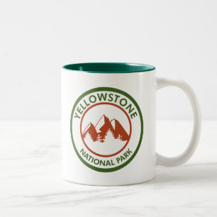Yellowstone-Nationalpark Zweifarbige Tasse