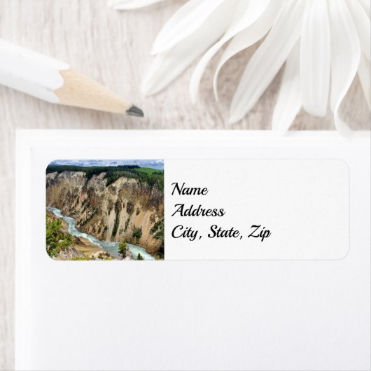 Yellowstone-Nationalparkadresse (Insitu)