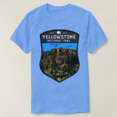 Yellowstone NationalparkBison TShirt (Design vorne)