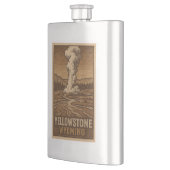 Yellowstone Nationalparkflasche Flachmann (Links)
