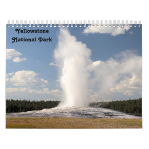 Yellowstone Nationalparkkalender Kalender