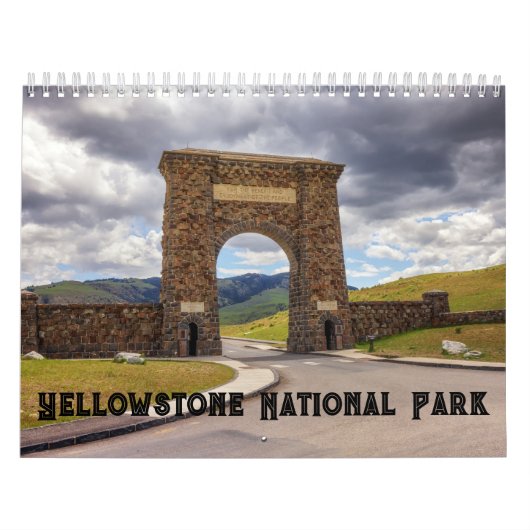 Yellowstone Nationalparkkalender Kalender (Titelbild)