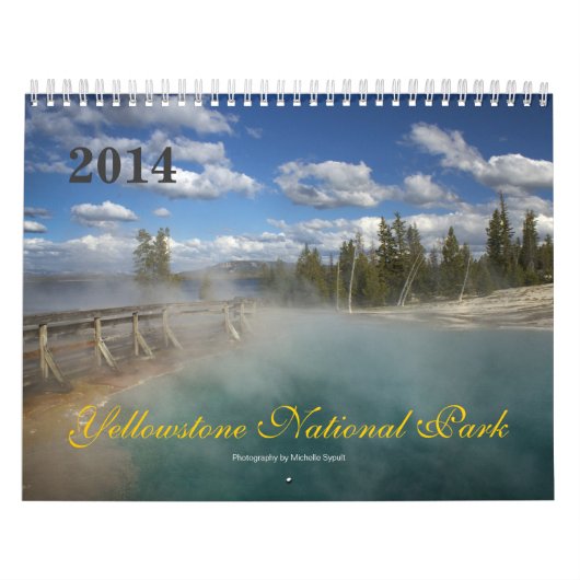 Yellowstone Nationalparkkalender Kalender (Titelbild)