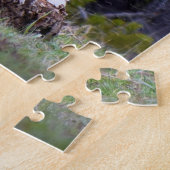 Yellowstone - Neugierige Coyote - 20x20 - 676 Stk. Puzzle (Seite)