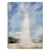 Yellowstone-Notebook, National Park Journal Notizblock (Vorderseite)