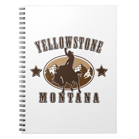 Yellowstone Notizblock (Vorderseite)