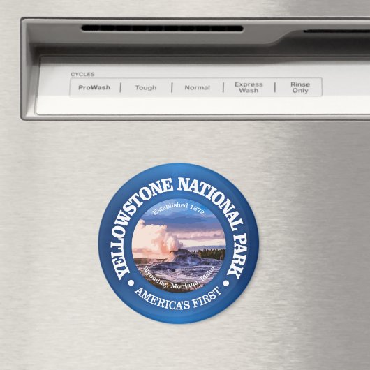 Yellowstone NP 2 Magnet (In Situ (Geschirrspüler))