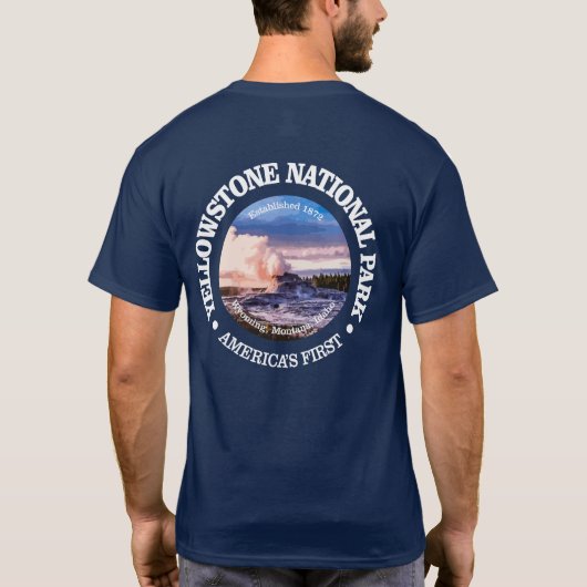 Yellowstone NP 2 T-Shirt (Rückseite)