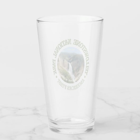 Yellowstone NP (Fall) Glas (Rückseite)