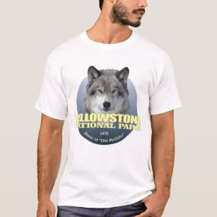 Yellowstone NP (grauer Wolf) 2 GEWICHT T-Shirt