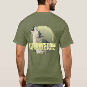 Yellowstone NP (Grauer Wolf) WT T-Shirt