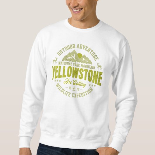 Yellowstone Outdoor Adventure Sweatshirt (Vorderseite)