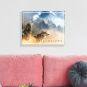 Yellowstone Park American Leinwand Art (Insitu (Wohnzimmer))
