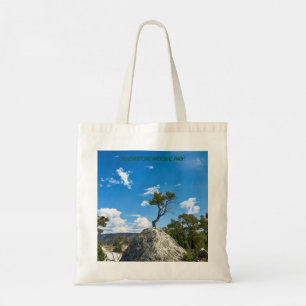 Yellowstone Park.Angel Terrace & Lone Tree Tragetasche