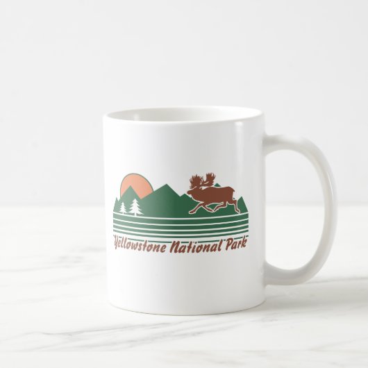 Yellowstone Park Kaffeetasse (Rechts)