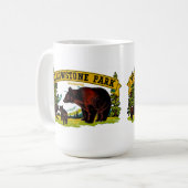 Yellowstone-Park Kaffeetasse (Vorderseite Links)