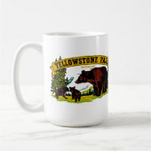 Yellowstone-Park Kaffeetasse (Links)