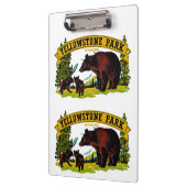 Yellowstone-Park Klemmbrett (Links)
