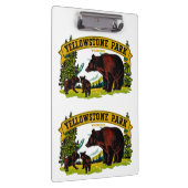 Yellowstone-Park Klemmbrett (Rechts)