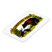 Yellowstone Park Magnet (Linke Seite)