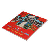 Yellowstone Park Memory Tile Fliese (Seite)