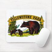 Yellowstone-Park Mousepad (Mit Mouse)