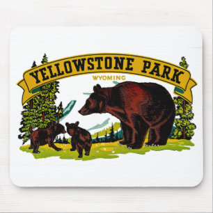 Yellowstone-Park Mousepad