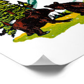 Yellowstone Park Poster (Ecke)